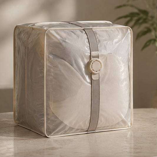 VATILYMOAY clear vacuum storage cube clean product view