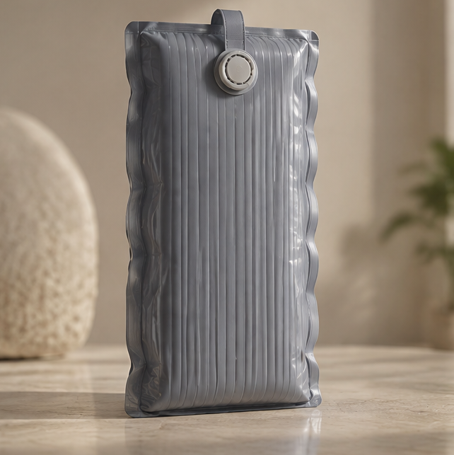 VATILYMOAY gray vacuum compression storage bag clean product view