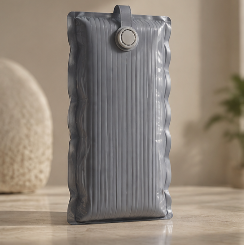VATILYMOAY gray vacuum compression storage bag clean product view