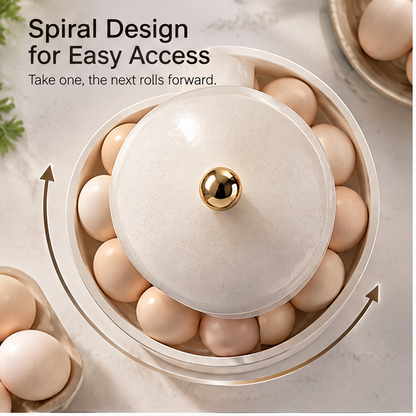 VATILYMOAY egg organizer large capacity sturdy easy clean features