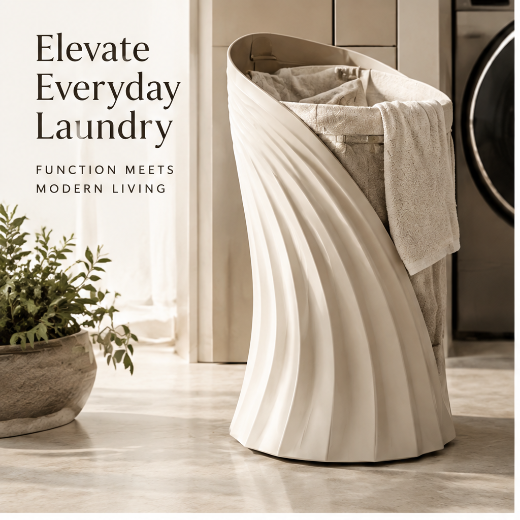 VATILYMOAY wave laundry hamper elevate everyday laundry function meets modern living